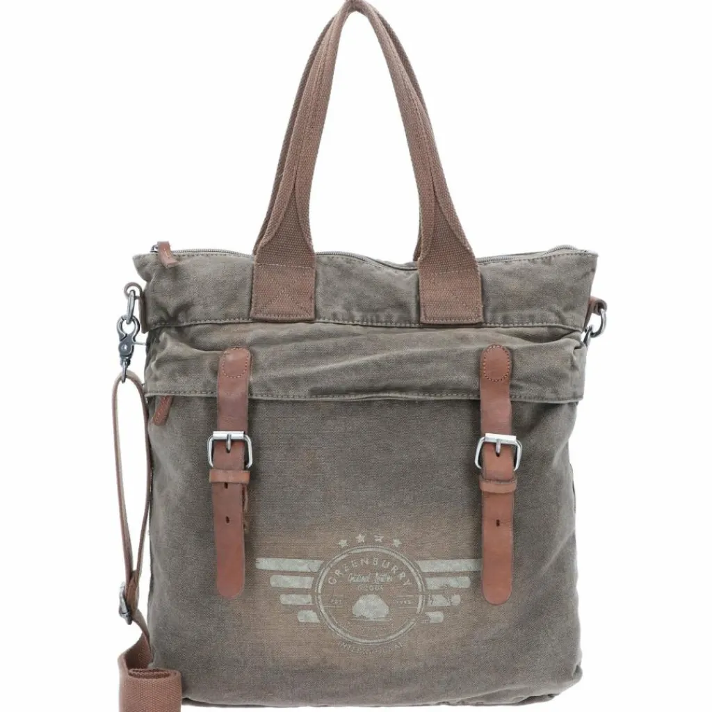 Greenburry Vintage Aviator Schultertasche 36 cm