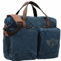 Greenburry Flugumhänger<Vintage Aviator Flugumhänger 45 cm Laptopfach blue