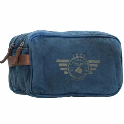 Greenburry Kulturbeutel<Vintage Aviator Kulturbeutel 26 cm blue