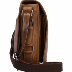 Greenburry Messenger Bags<Vintage Cafe-Racer Messenger Leder 33 cm braun