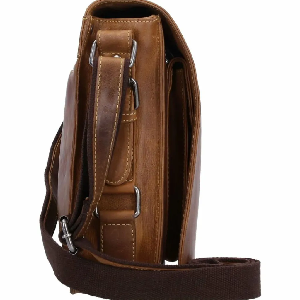 Greenburry Messenger Bags<Vintage Cafe-Racer Messenger Leder 33 cm braun