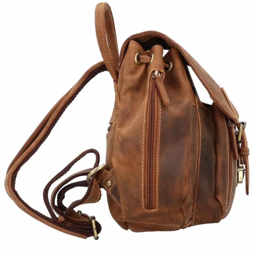 Greenburry Vintage City Rucksack Leder 25 cm