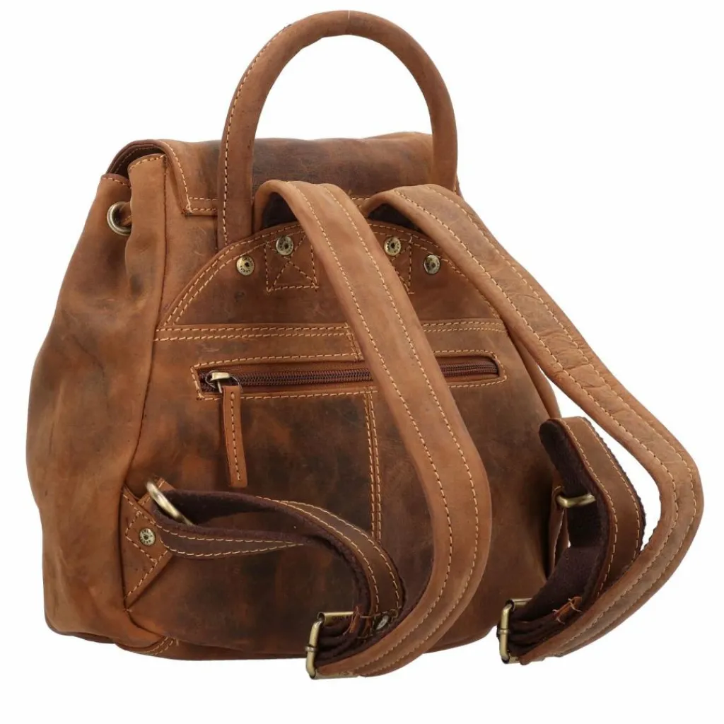 Greenburry Vintage City Rucksack Leder 25 cm