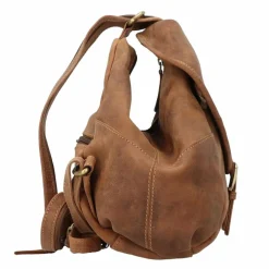 Greenburry Vintage City Rucksack Leder 28 cm braun