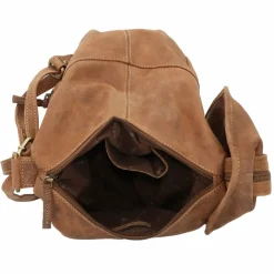 Greenburry Vintage City Rucksack Leder 28 cm braun