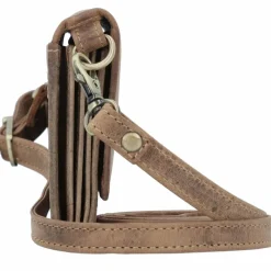 Discount Greenburry Vintage Clutch Geldbörse RFID Schutz Leder 20 cm brown