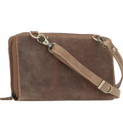 Greenburry Abendtaschen & Clutches<Vintage Clutch Geldbörse RFID Schutz Leder 21 cm brown