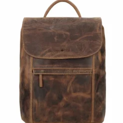 Greenburry Vintage Daypack Leder 40 cm Laptopfach