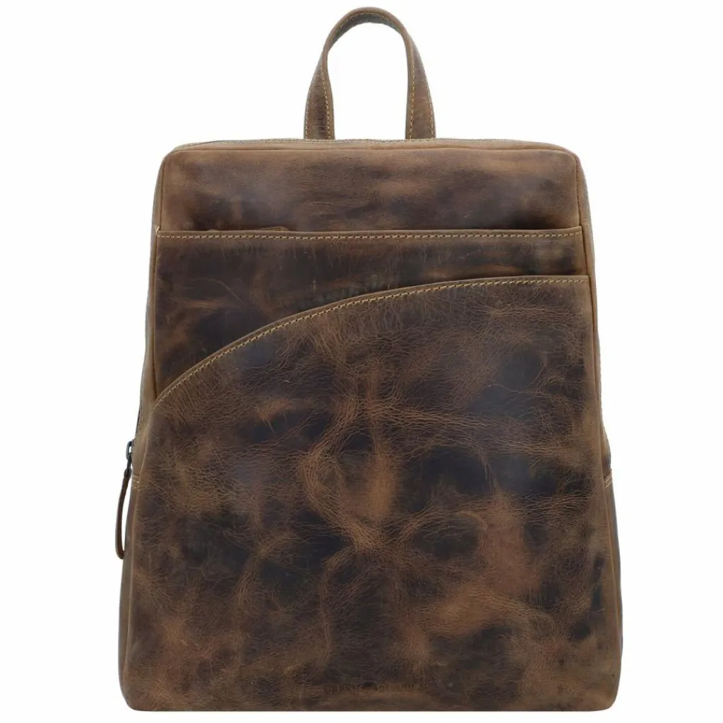 Best Greenburry Vintage Daypack Leder 34 cm brown