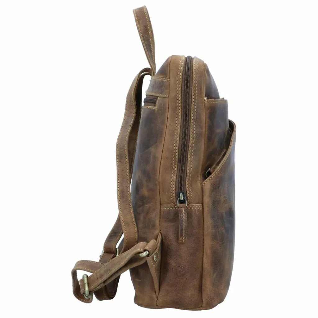 Best Greenburry Vintage Daypack Leder 34 cm brown