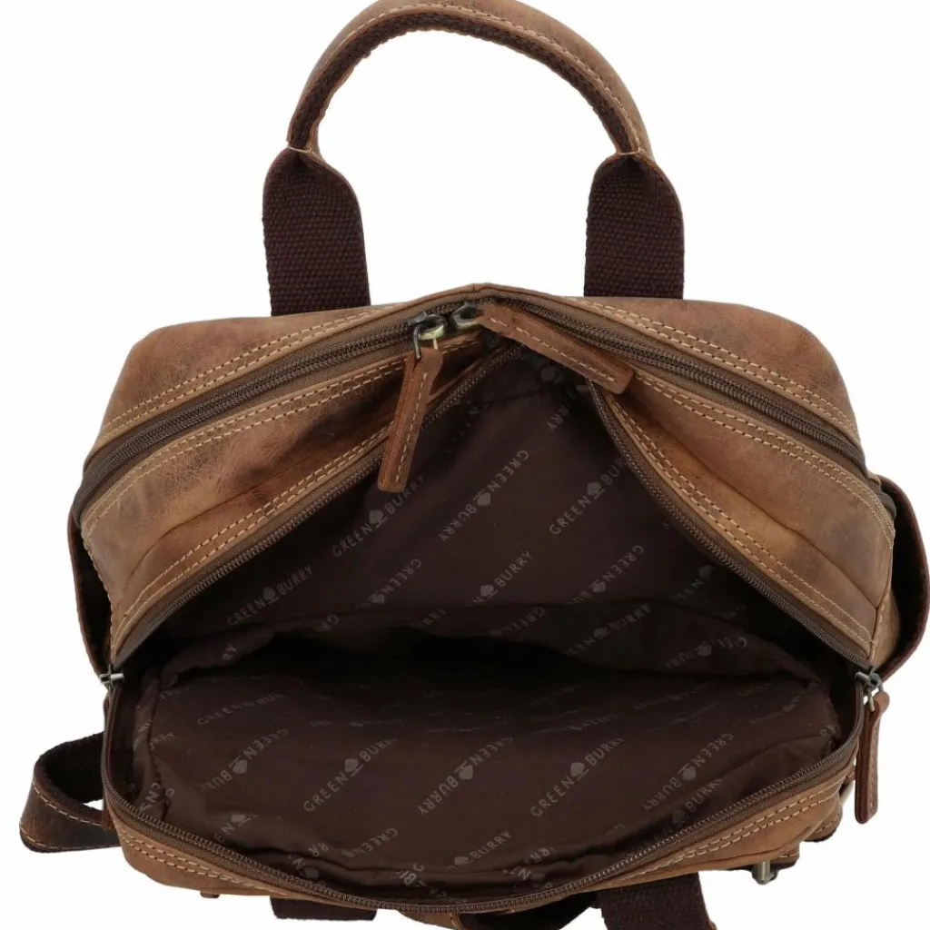 Greenburry Lederrucksäcke|Daypacks<Vintage Daypack Leder 31 cm brown