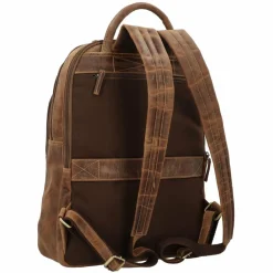 Discount Greenburry Vintage Daypack Leder 43 cm Laptopfach brown