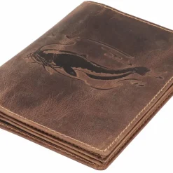 Greenburry Ausweisetuis<Vintage Dokumenten Etui Leder 12 cm wels