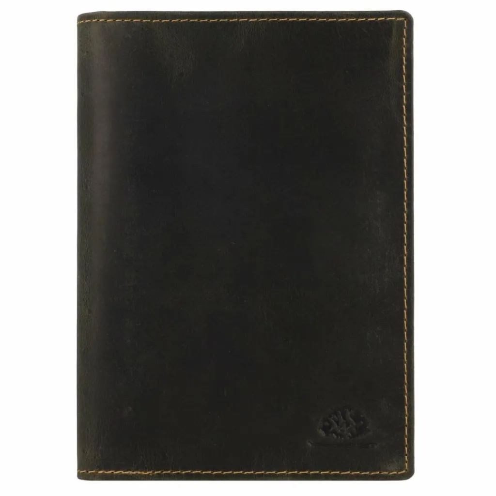 Sale Greenburry Vintage Dokumenten Etui Leder 12 cm olive