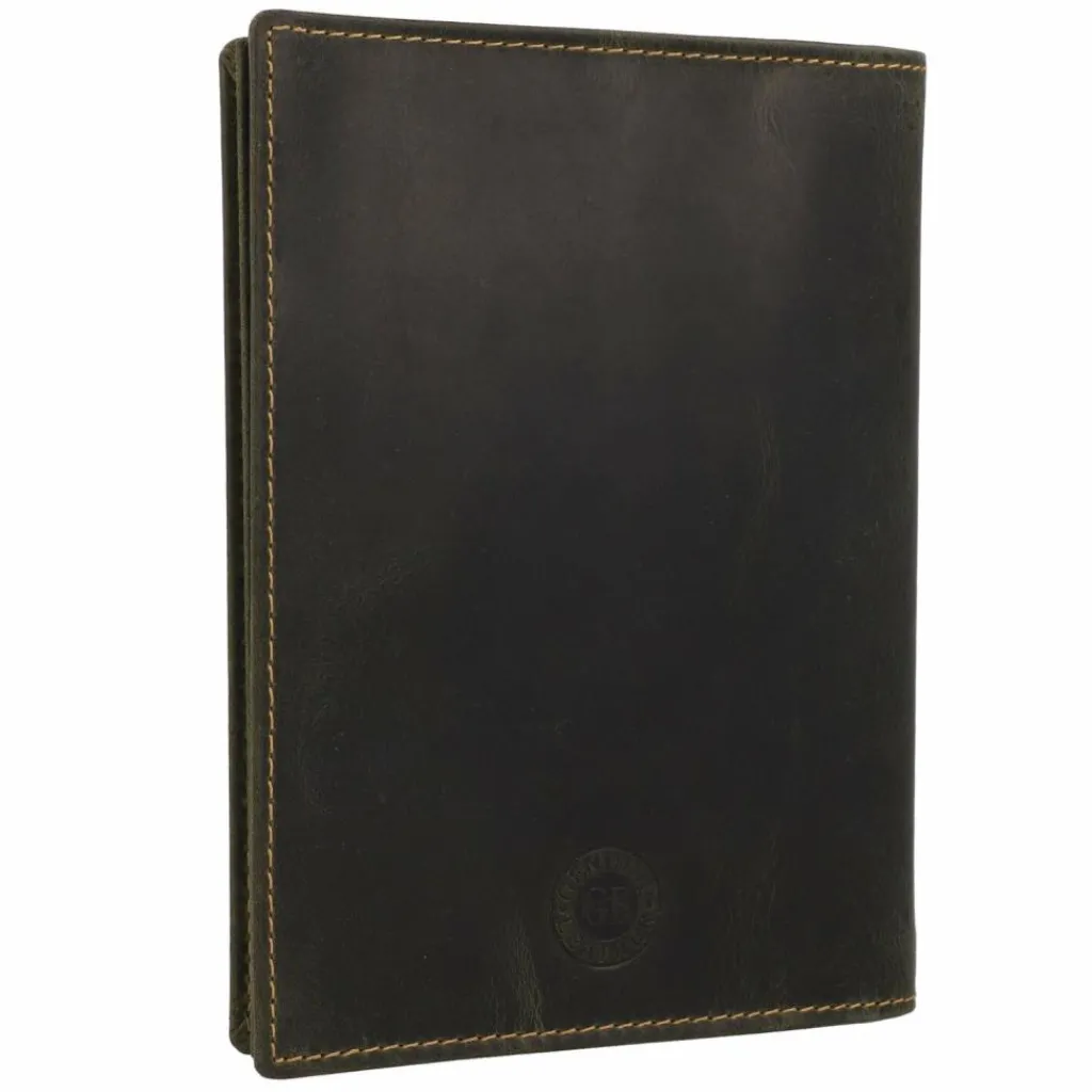 Sale Greenburry Vintage Dokumenten Etui Leder 12 cm olive