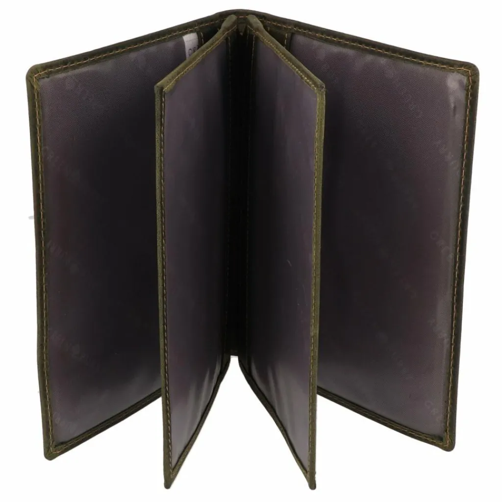 Sale Greenburry Vintage Dokumenten Etui Leder 12 cm olive