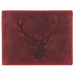 Sale Greenburry Vintage Geldbörse Leder 13 cm rusty red