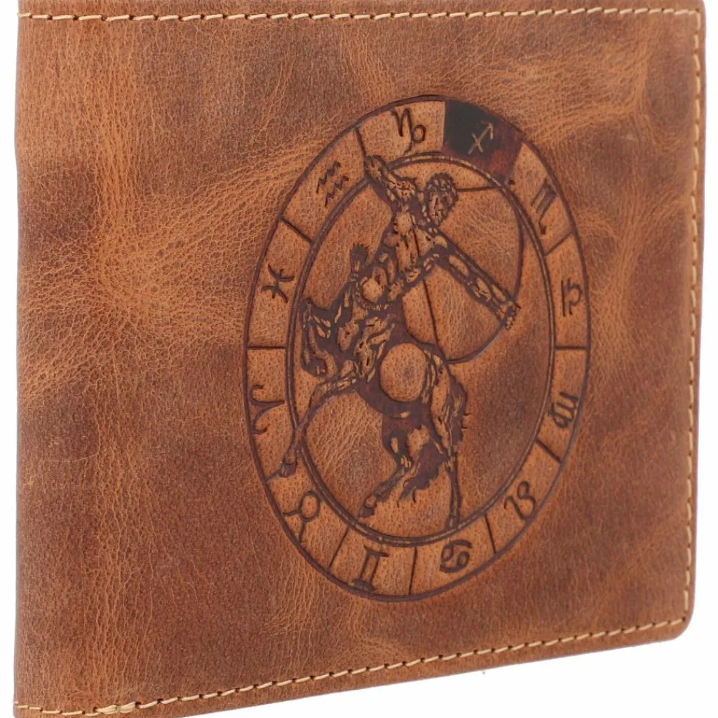 Greenburry Herrengeldbörsen Querformat<Vintage Geldbörse Leder 12 cm schütze