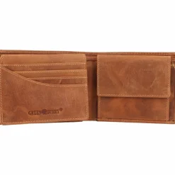 Greenburry Herrengeldbörsen Querformat<Vintage Geldbörse Leder 12 cm schütze