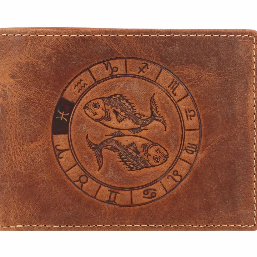 Online Greenburry Vintage Geldbörse Leder 12 cm fische