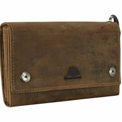 Greenburry Vintage Geldbörse I Leder 17 cm braun