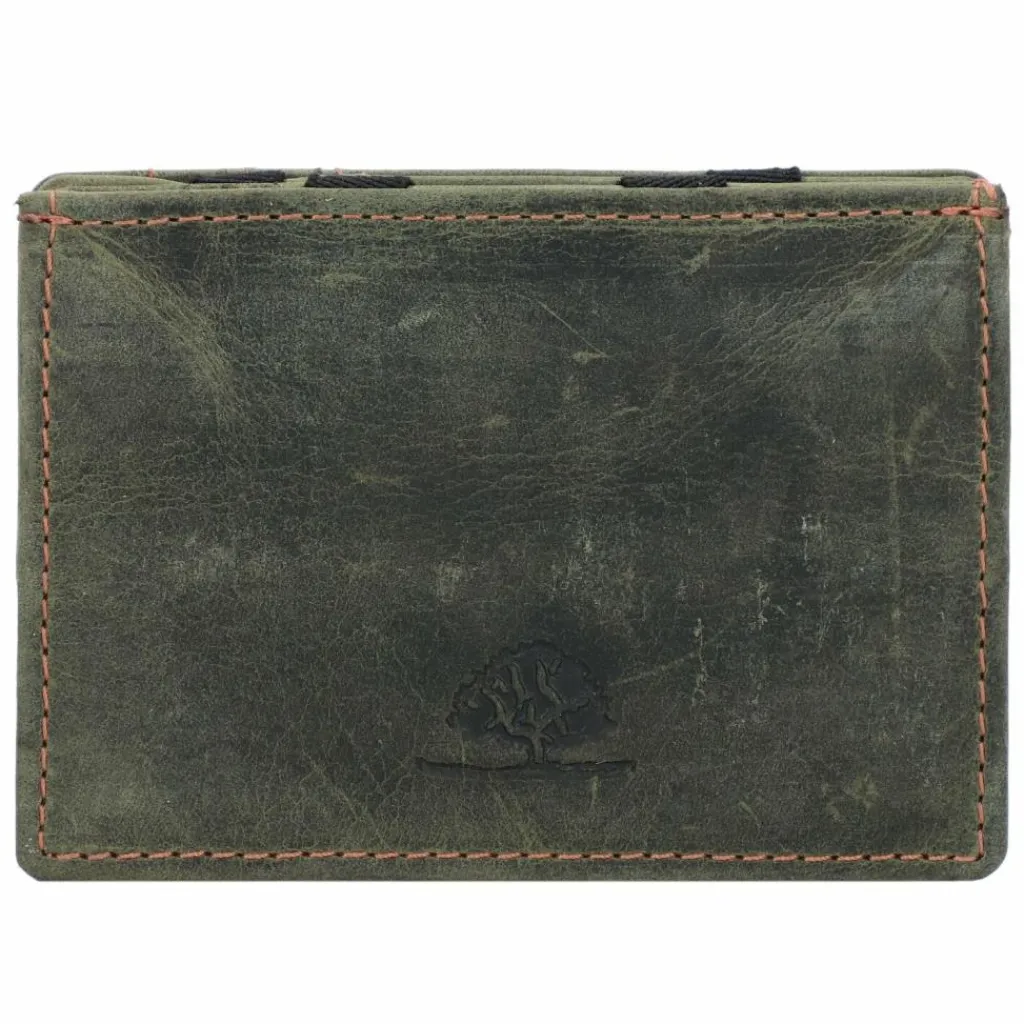 Discount Greenburry Vintage Geldbörse Leder 7.5 cm bottle green