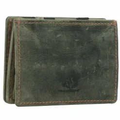 Discount Greenburry Vintage Geldbörse Leder 7.5 cm bottle green