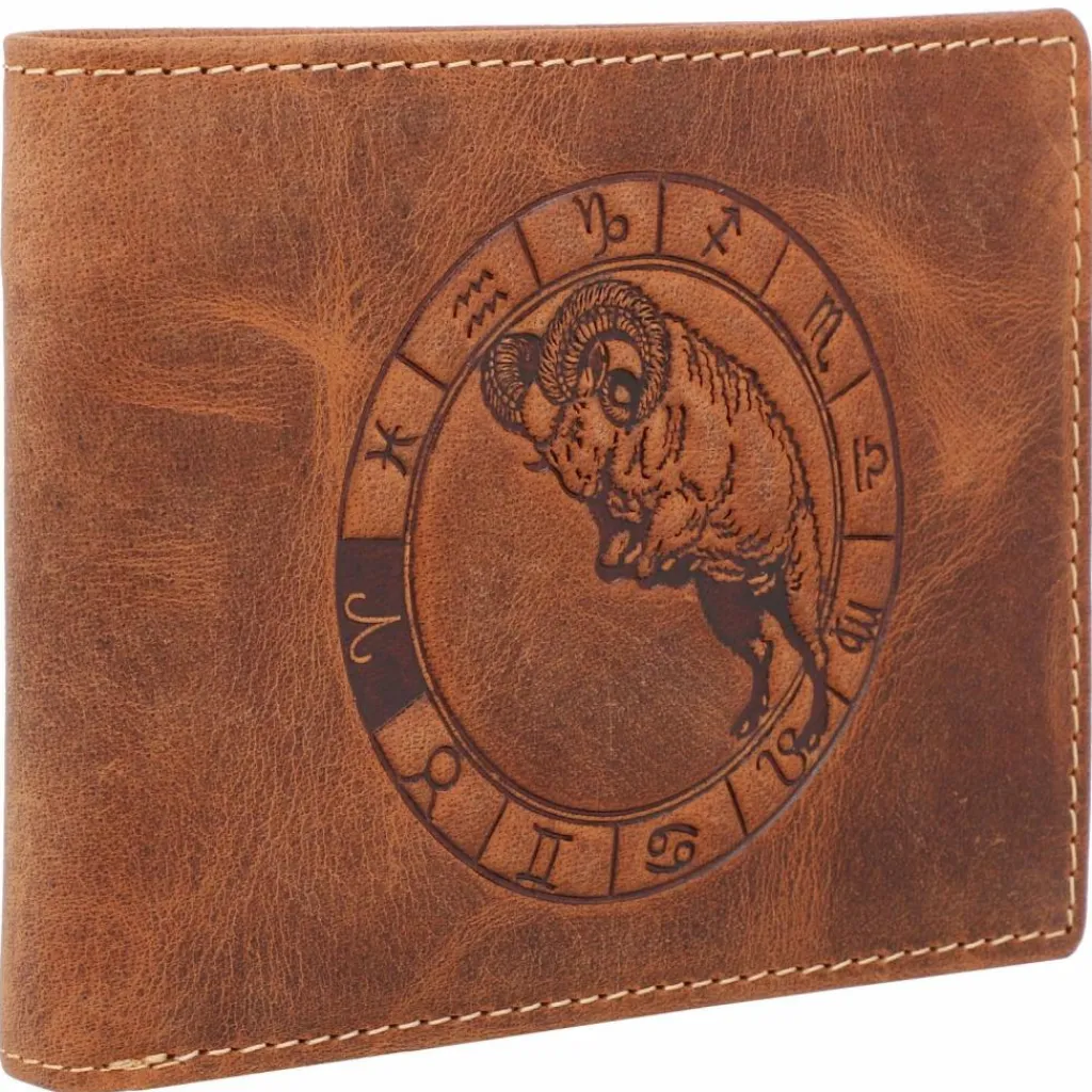 Greenburry Herrengeldbörsen Querformat<Vintage Geldbörse Leder 12 cm widder