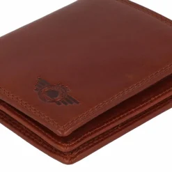 Herren Greenburry Vintage Geldbörse RFID Schutz Leder 9.5 cm