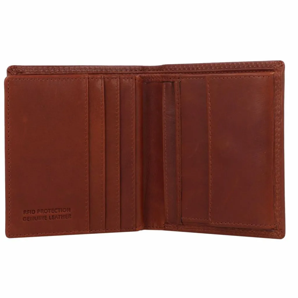 Herren Greenburry Vintage Geldbörse RFID Schutz Leder 9.5 cm