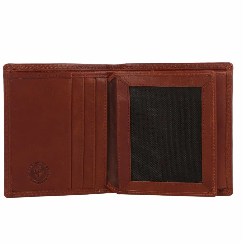 Herren Greenburry Vintage Geldbörse RFID Schutz Leder 9.5 cm