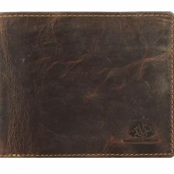 Discount Greenburry Vintage Geldbörse RFID Leder 12,5 cm braun