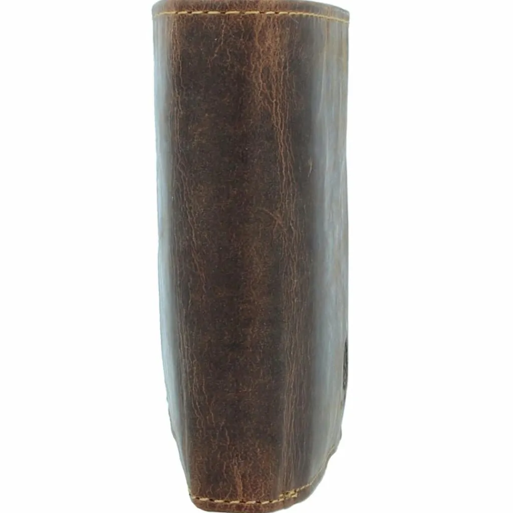 Discount Greenburry Vintage Geldbörse RFID Leder 12,5 cm braun