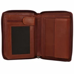 Best Greenburry Vintage Geldbörse RFID Schutz Leder 12.5 cm natur