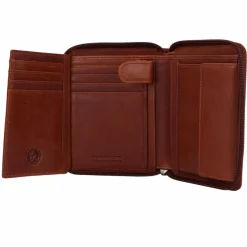 Best Greenburry Vintage Geldbörse RFID Schutz Leder 12.5 cm natur