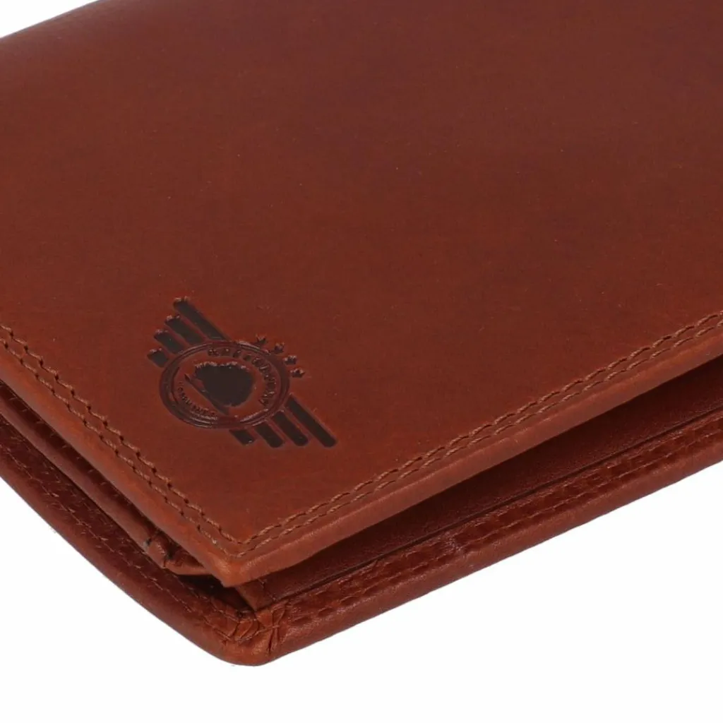 Clearance Greenburry Vintage Geldbörse RFID Schutz Leder 10.5 cm natur