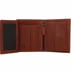 Clearance Greenburry Vintage Geldbörse RFID Schutz Leder 10.5 cm natur