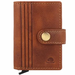 Herren Greenburry Vintage Geldbörse RFID Schutz Leder 7.5 cm
