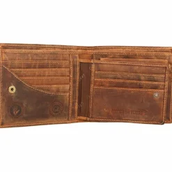 Online Greenburry Vintage Geldbörse Leder 12 cm braun