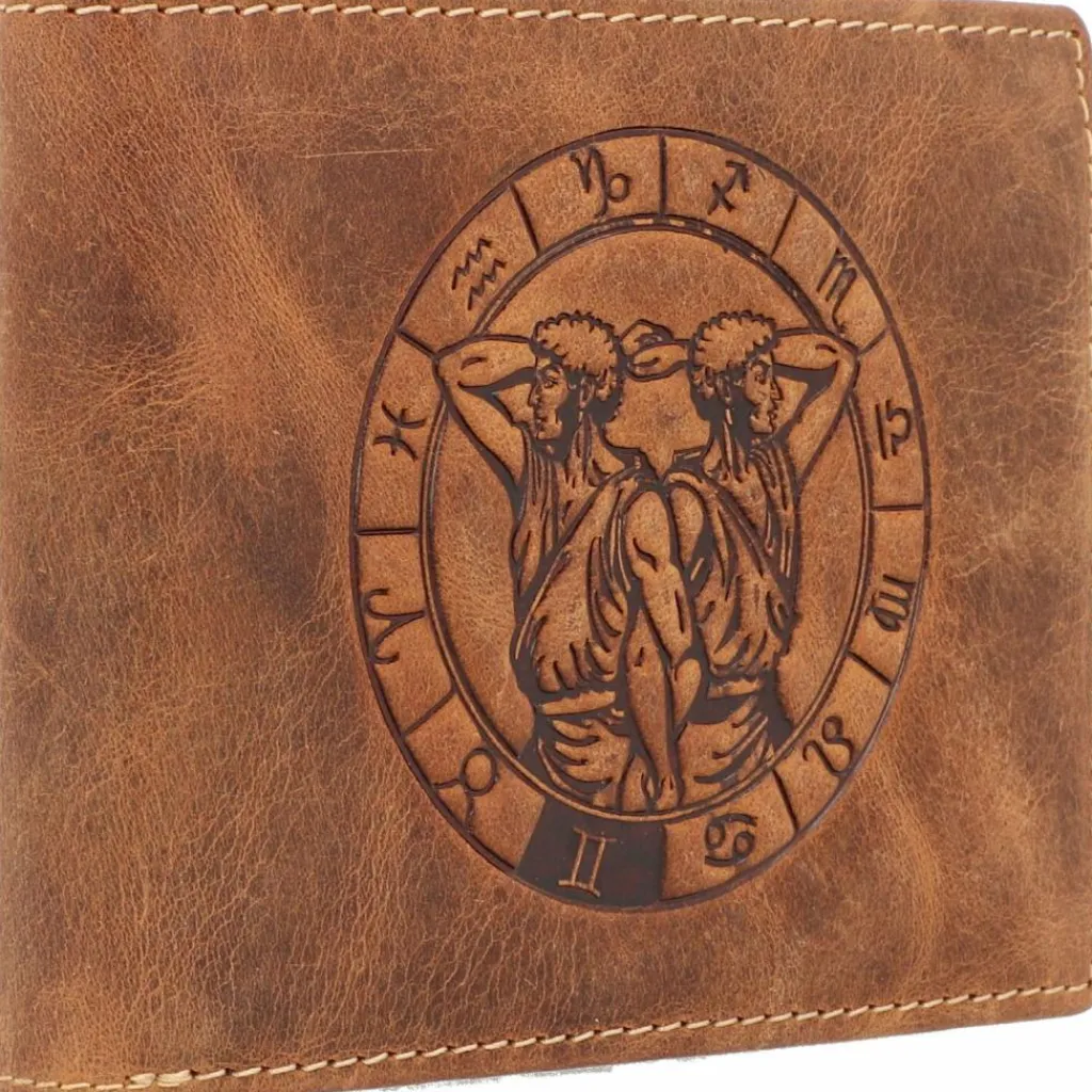 Herren Greenburry Vintage Geldbörse Leder 12 cm