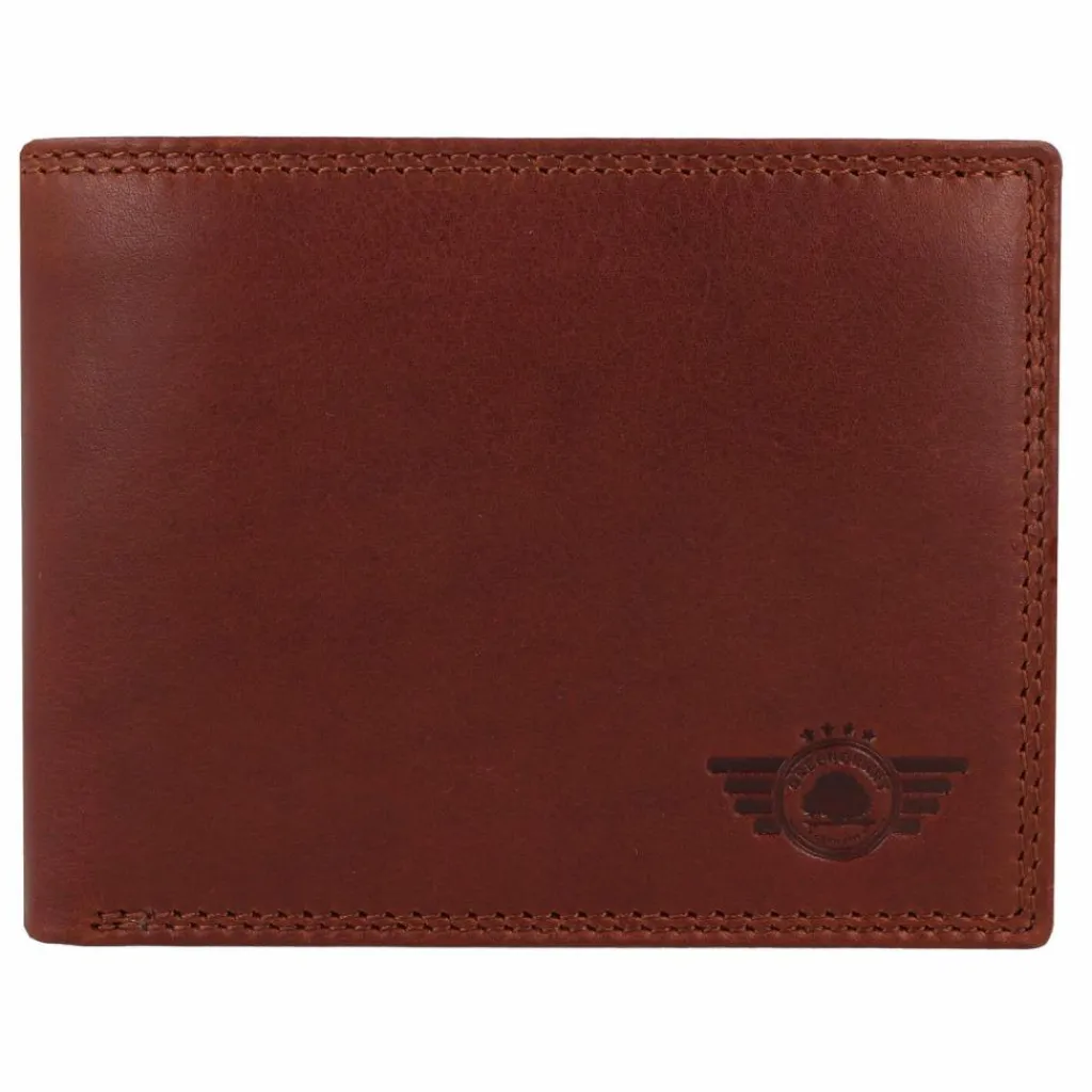 Best Greenburry Vintage Geldbörse RFID Schutz Leder 12 cm natur