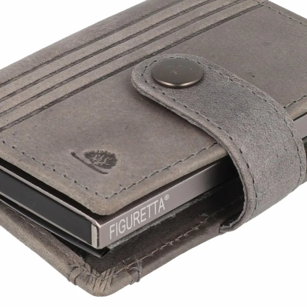 Hot Greenburry Vintage Geldbörse RFID Schutz Leder 7.5 cm grey