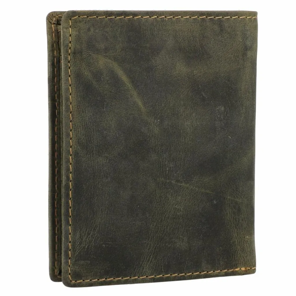 Outlet Greenburry Vintage Geldbörse Leder 9.5 cm stag