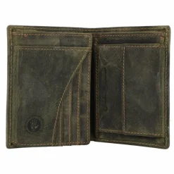 Outlet Greenburry Vintage Geldbörse Leder 9.5 cm stag