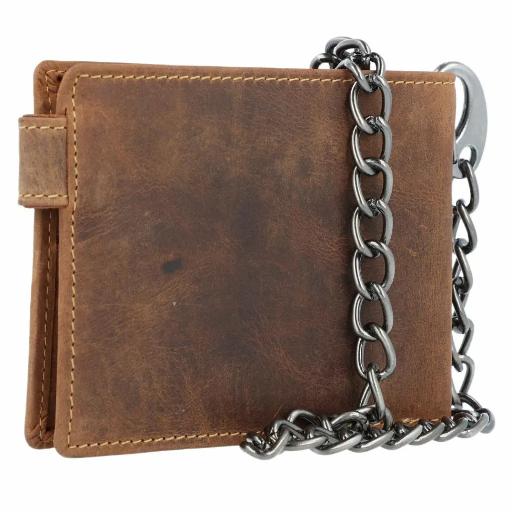 Best Greenburry Vintage Geldbörse Leder 12 cm braun