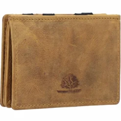 Greenburry Vintage Geldbörse Leder 7.5 cm sahara tan