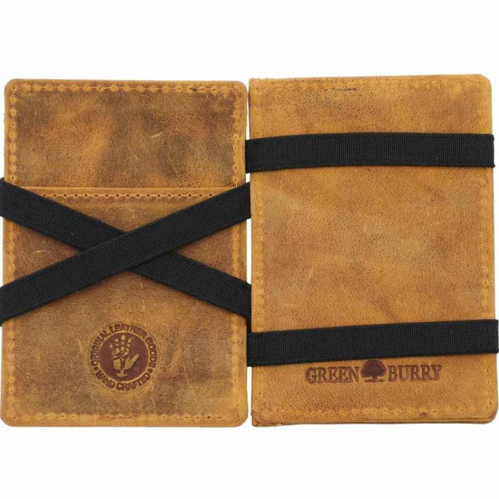 Greenburry Vintage Geldbörse Leder 7.5 cm sahara tan