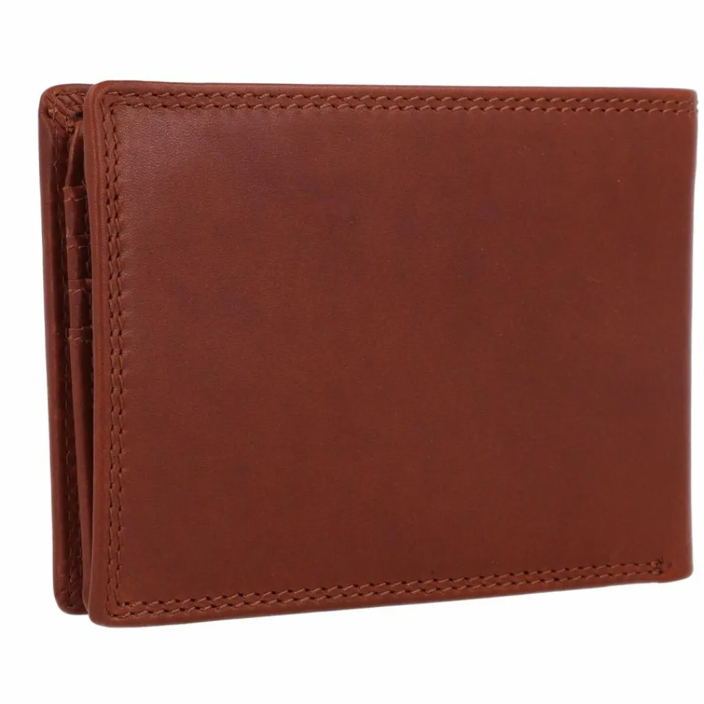 Online Greenburry Vintage Geldbörse RFID Schutz Leder 12.5 cm natur