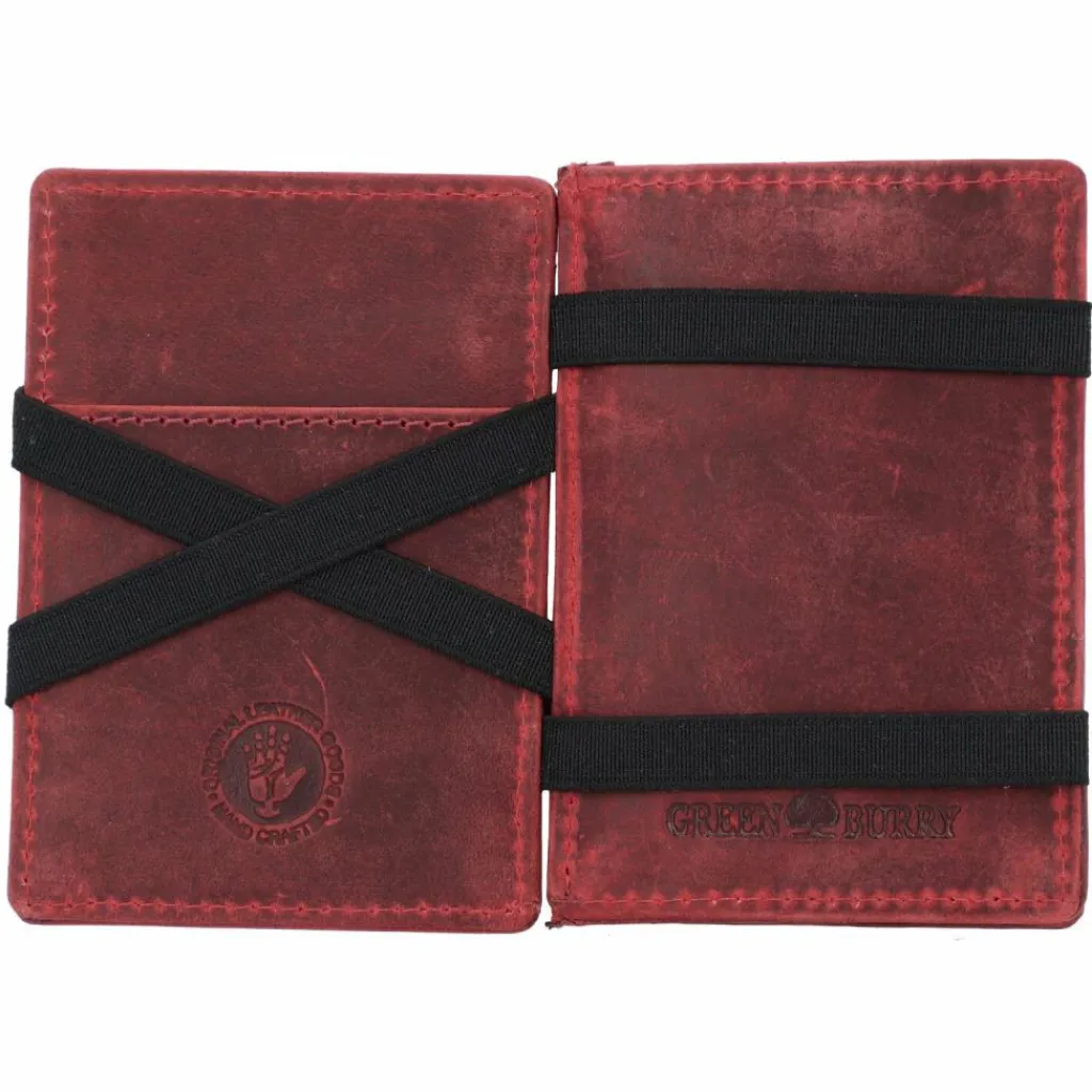 Herren Greenburry Vintage Geldbörse Leder 7.5 cm