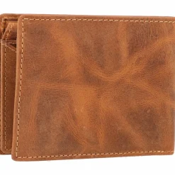 New Greenburry Vintage Geldbörse Leder 12 cm stier